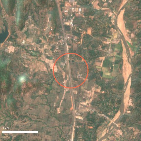 Sentinel-2 image around Beheraguda