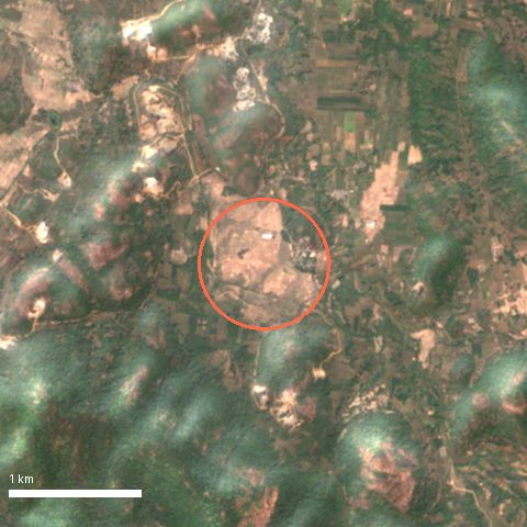 Sentinel-2 image around Kuli