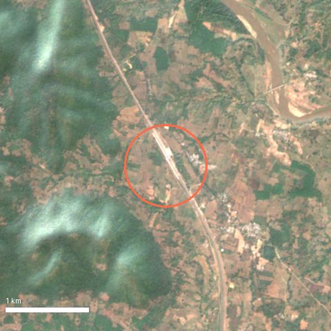 Sentinel-2 image around Kandhajimidi